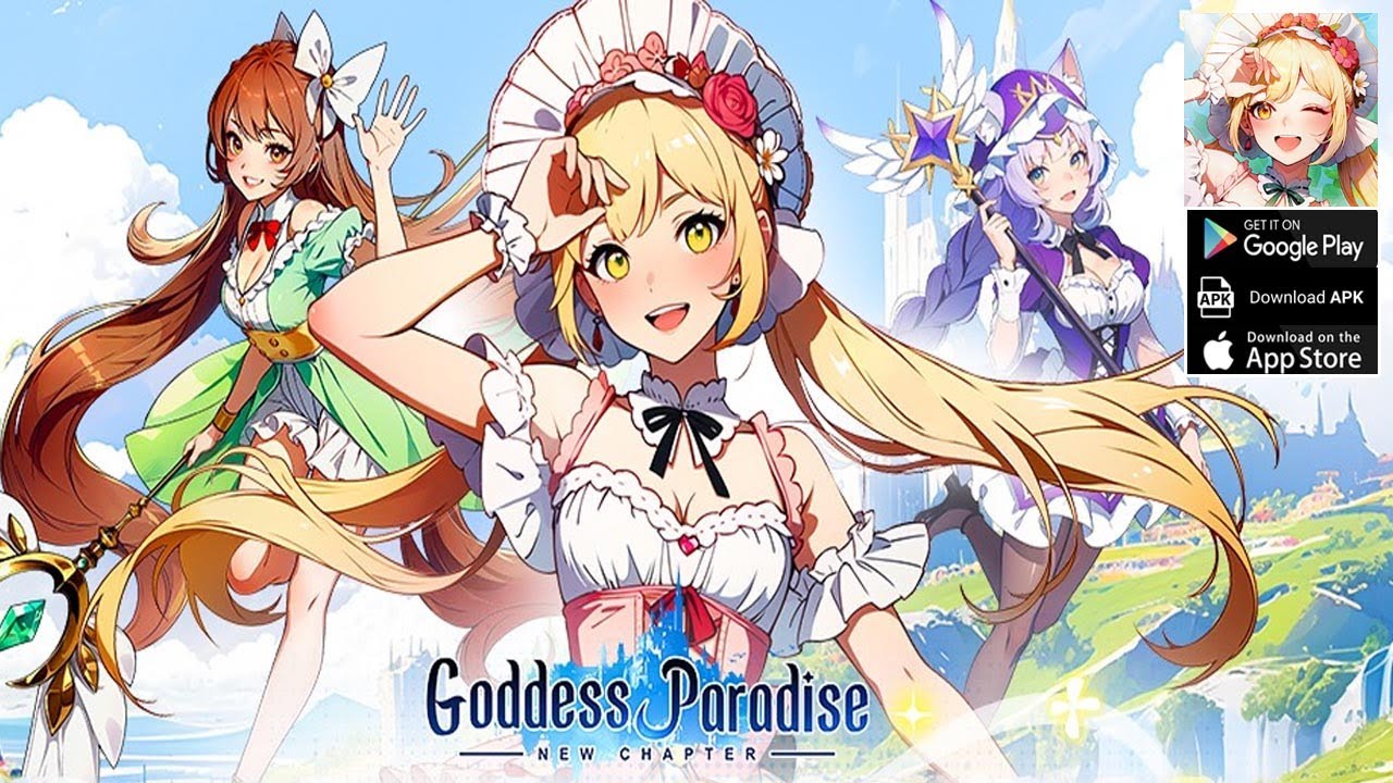 Goddess Paradise: New Chapter Gameplay - Official Launch Android iOS