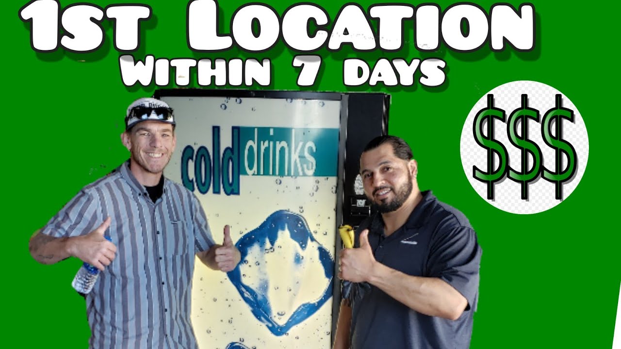 Vending Machine Business - Our First Location  (Ep:2)