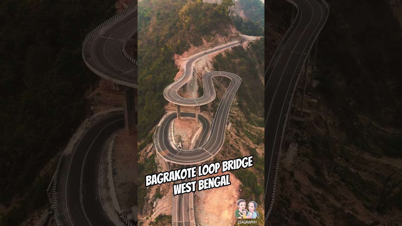 Bagrakote Loop Bridge | Drone View