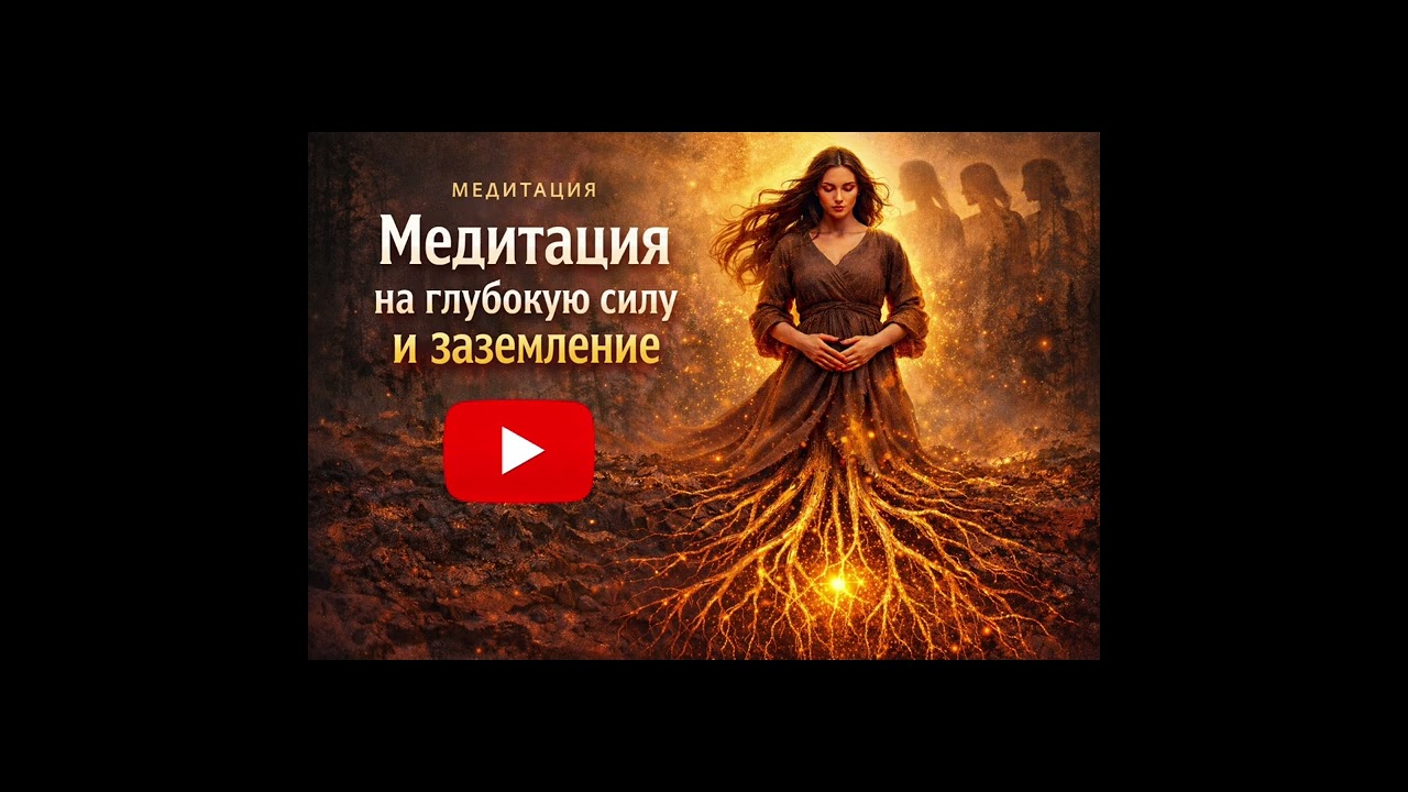 МЕДИТАЦИЯ НА ГЛУБОКУЮ СИЛУ И ЗАЗЕМЛЕНИЕ #медитация #медитациякаждыйдень #практика #ритуал 