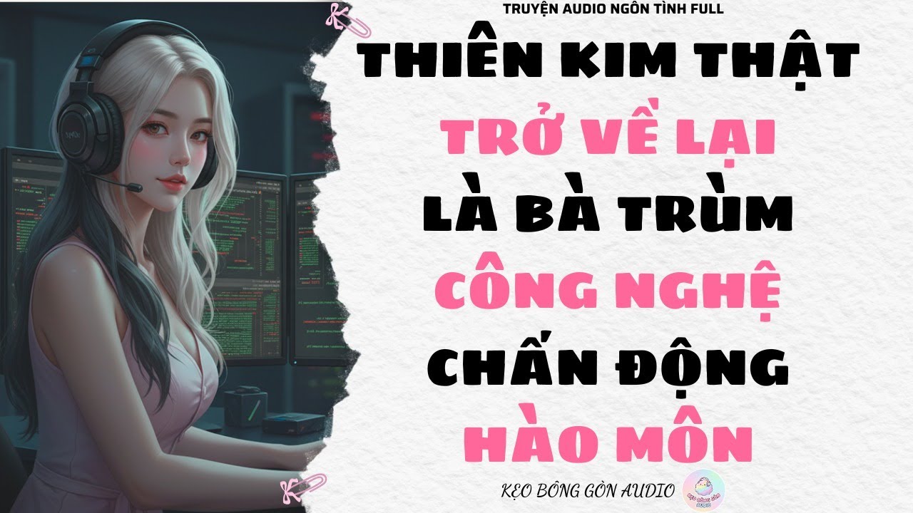 [Truyện Audio Full] THIÊN KIM THẬT TRỞ VỀ LẠI LÀ BÀ TRÙM CÔNG NGHỆ CHẤN ĐỘNG HÀO MÔN