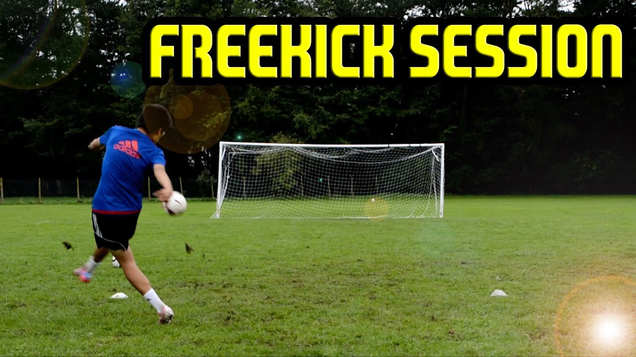 Awesome Knuckle Free Kick Session with PK17Football