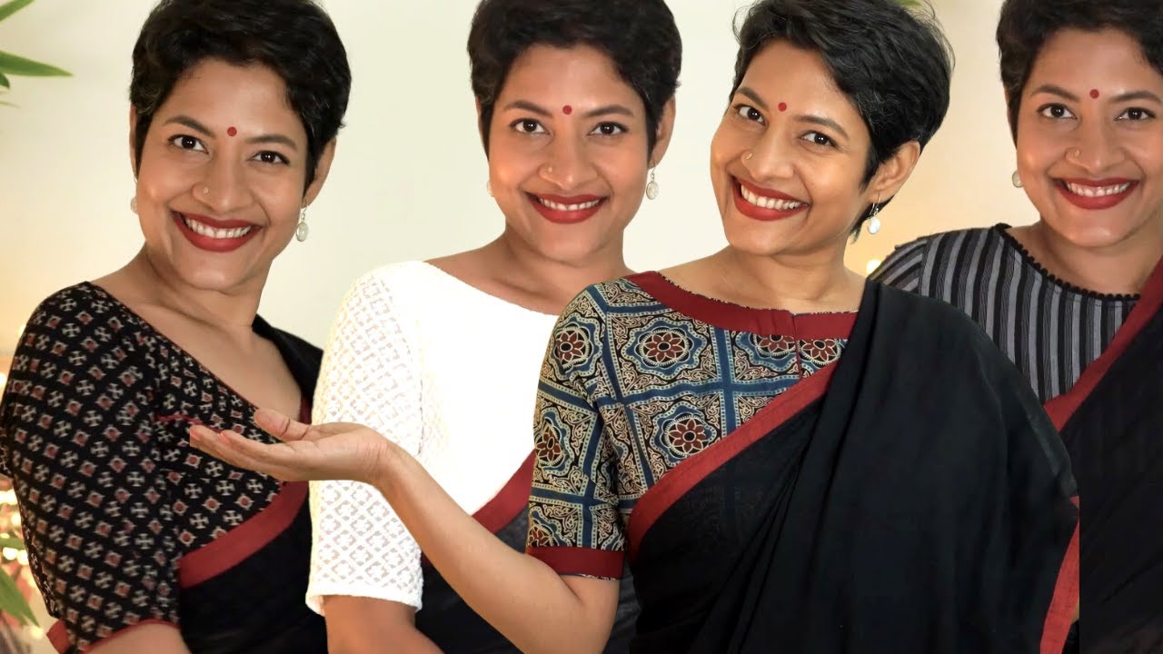 Saree Blouse Haul| Comfortable, Readymade Cotton Blouses  from Amazon | JoyGeeks