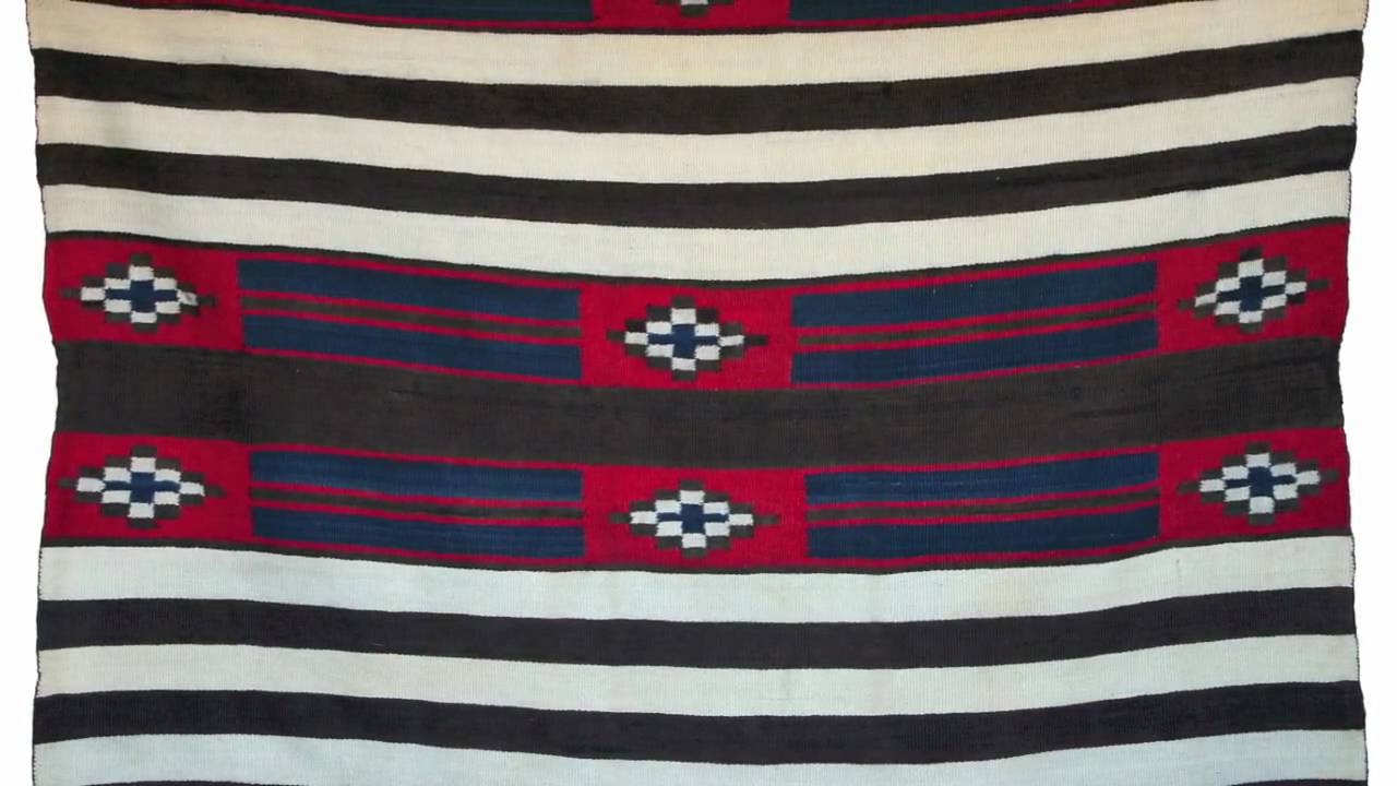 Native American Indian Blankets How to identify a Navajo Chiefs Blanket