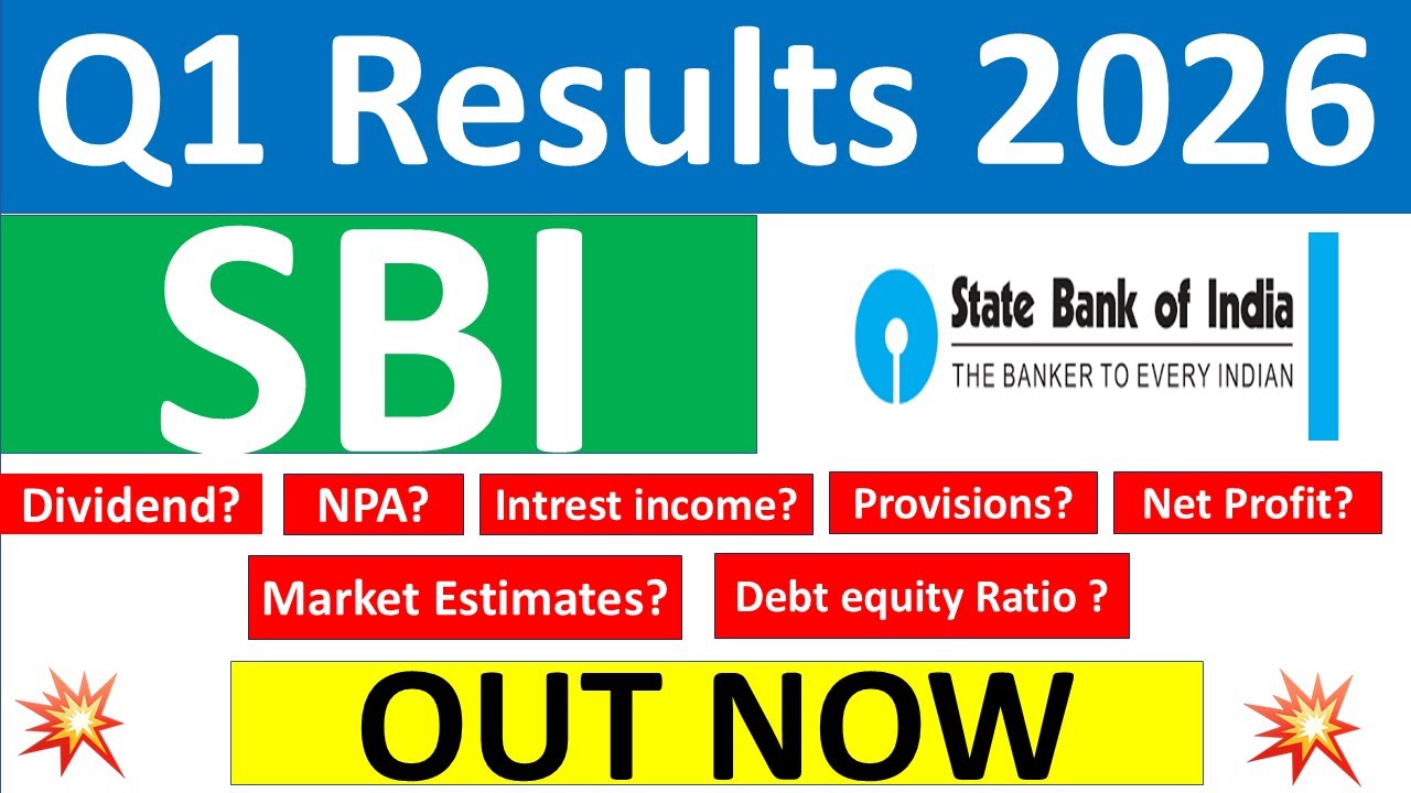 SBI Q1 results 2026 | State Bank of India results today | SBI Share News | SBI Share latest news