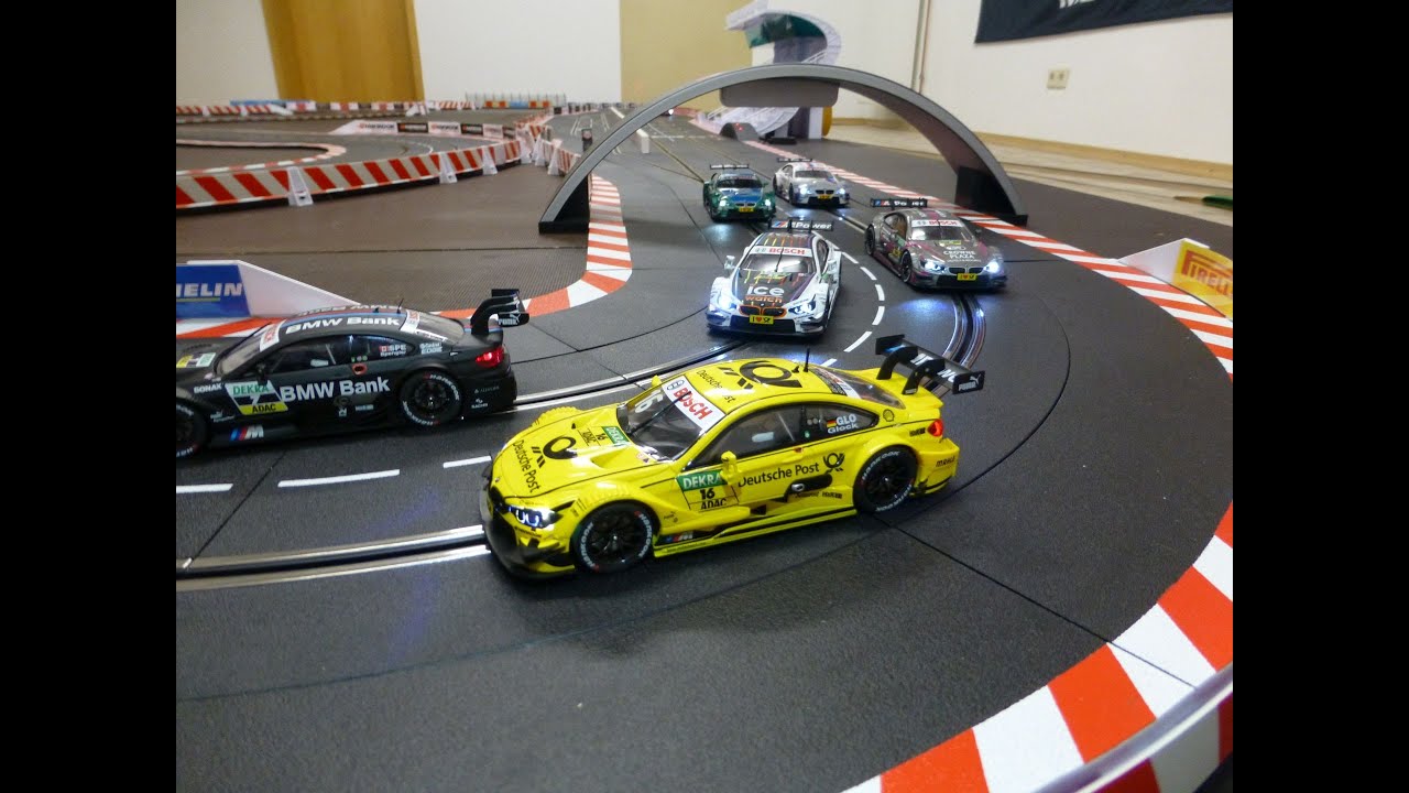 The Yellow Beast - BMW M4 DTM T.Glock, No.16, 2015 Carrera Digital 132