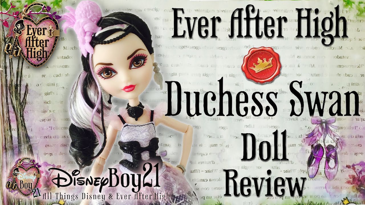 Ever After High Duchess Swan Doll Review and Unboxing