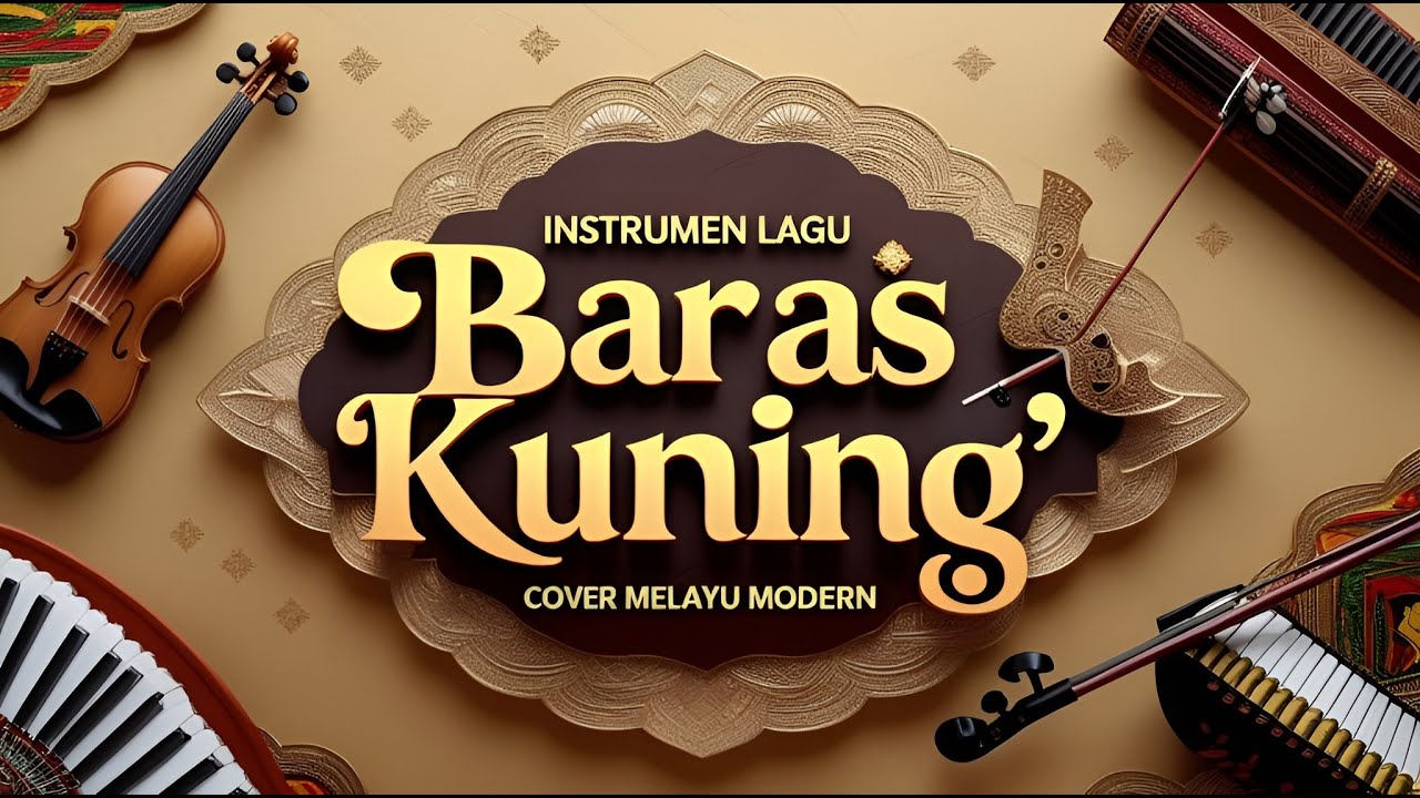 INSTRUMEN LAGU MUSIK PANTING BANJAR BARAS KUNING COVER MELAYU MODERN