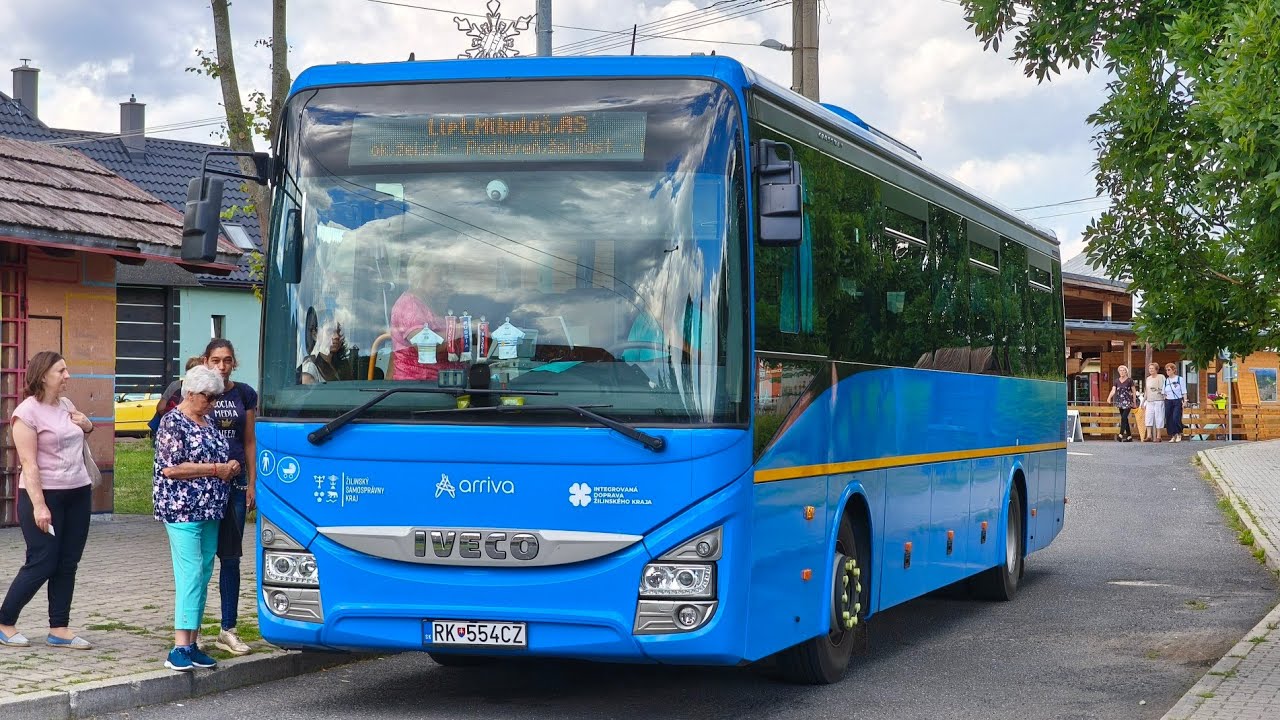 Iveco Crossway Line 12M &bull; RK-554CZ &bull; Arriva Liorbus | RAD Žilinsk&yacute; kraj