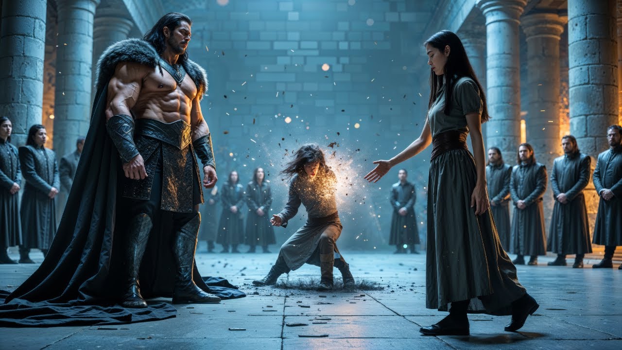 No Luna, No Noble, No Omega Could Calm the Alpha King’s Heir — Until the Pack’s Silent Maid Stepped
