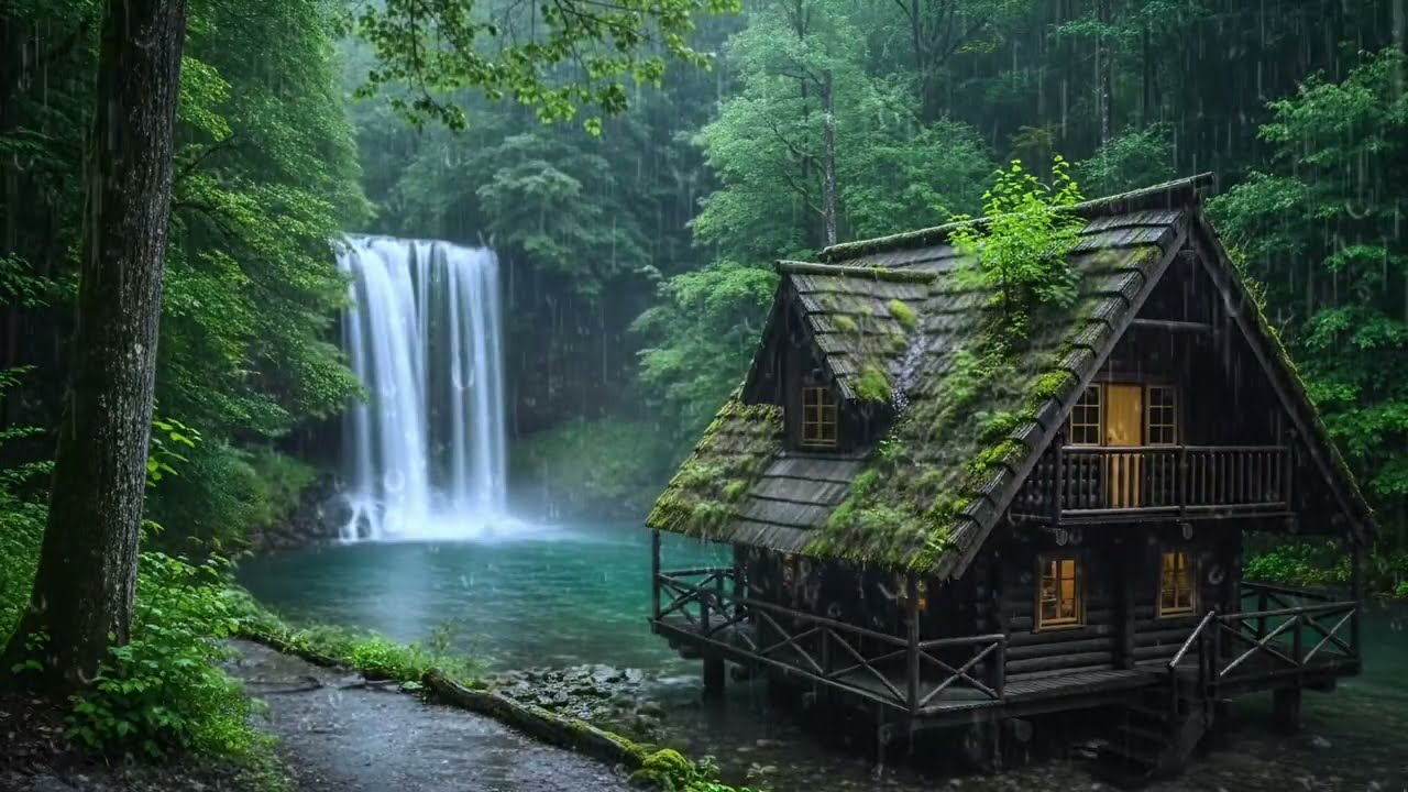 Close Your Eyes & Unwind | Rain Forest Sounds for Sleeping, Stress Relief & Insomnia