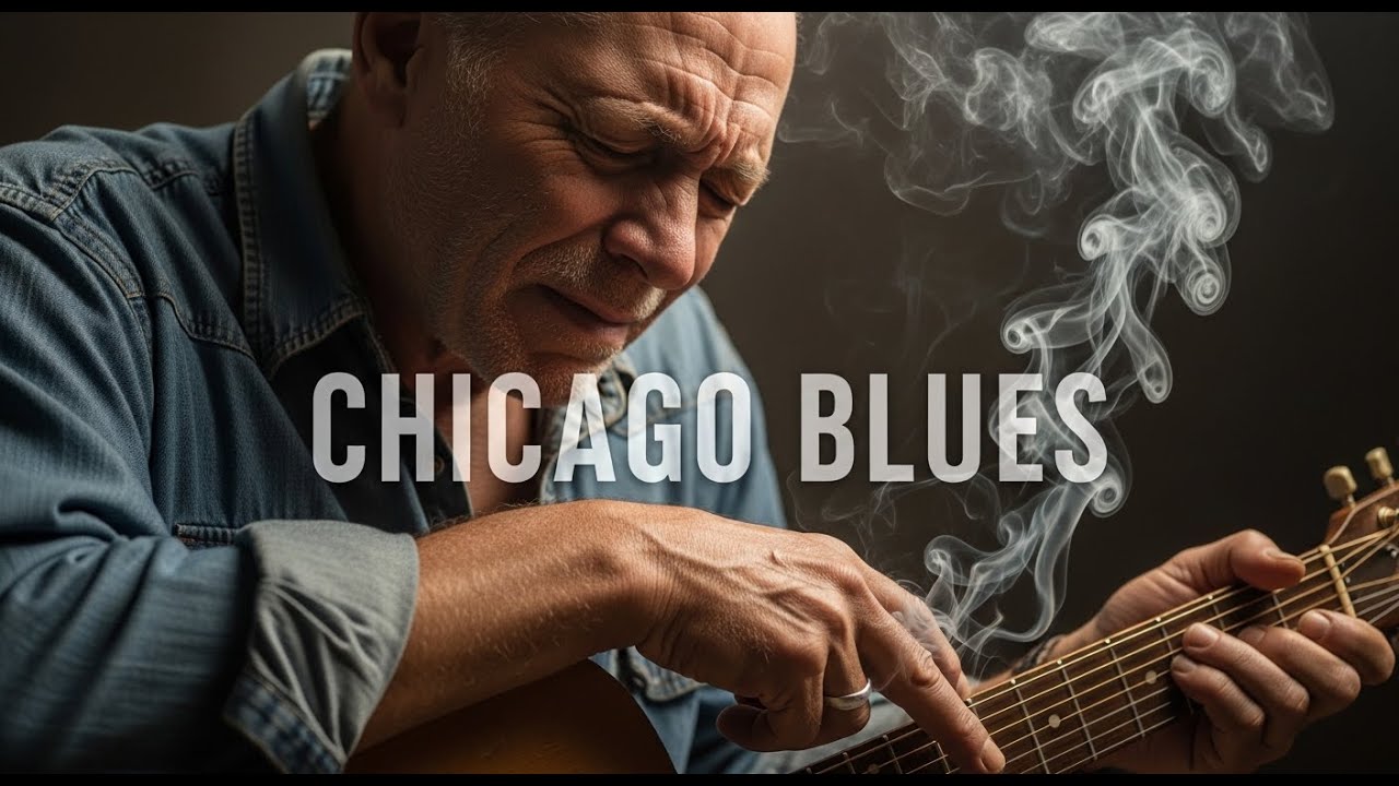Slow Blues Guitar 2026 – Chicago Electric Blues Inspired Midnight Driving & Relaxing Vibes