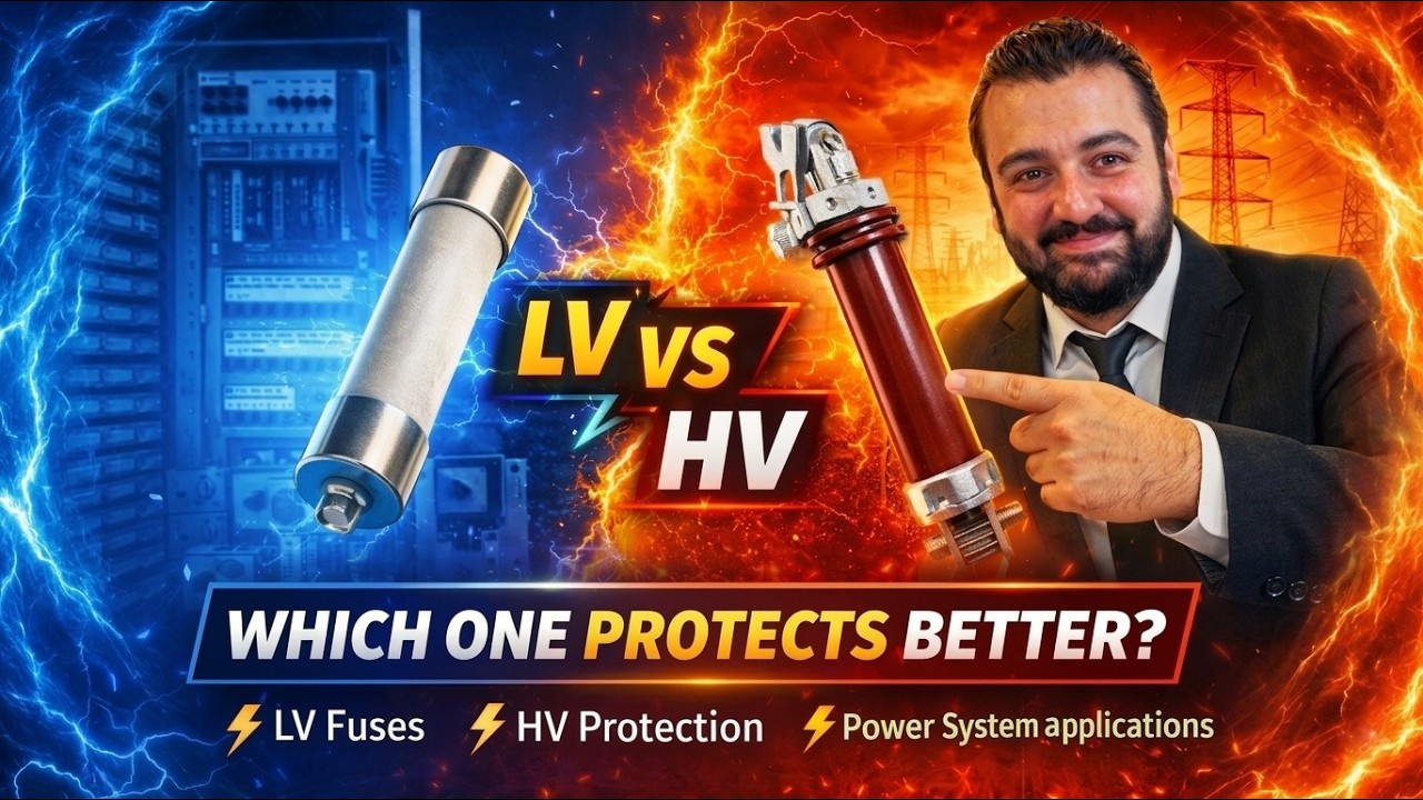 Types of Fuses - Low Voltage Fuses And High Voltage Fuses For Electrical Power Engineering