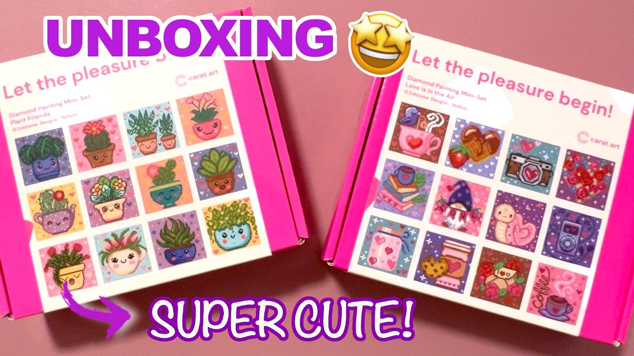 UNBOXING | 2 NEUE MINI SETS von Carat.art 😵💕
