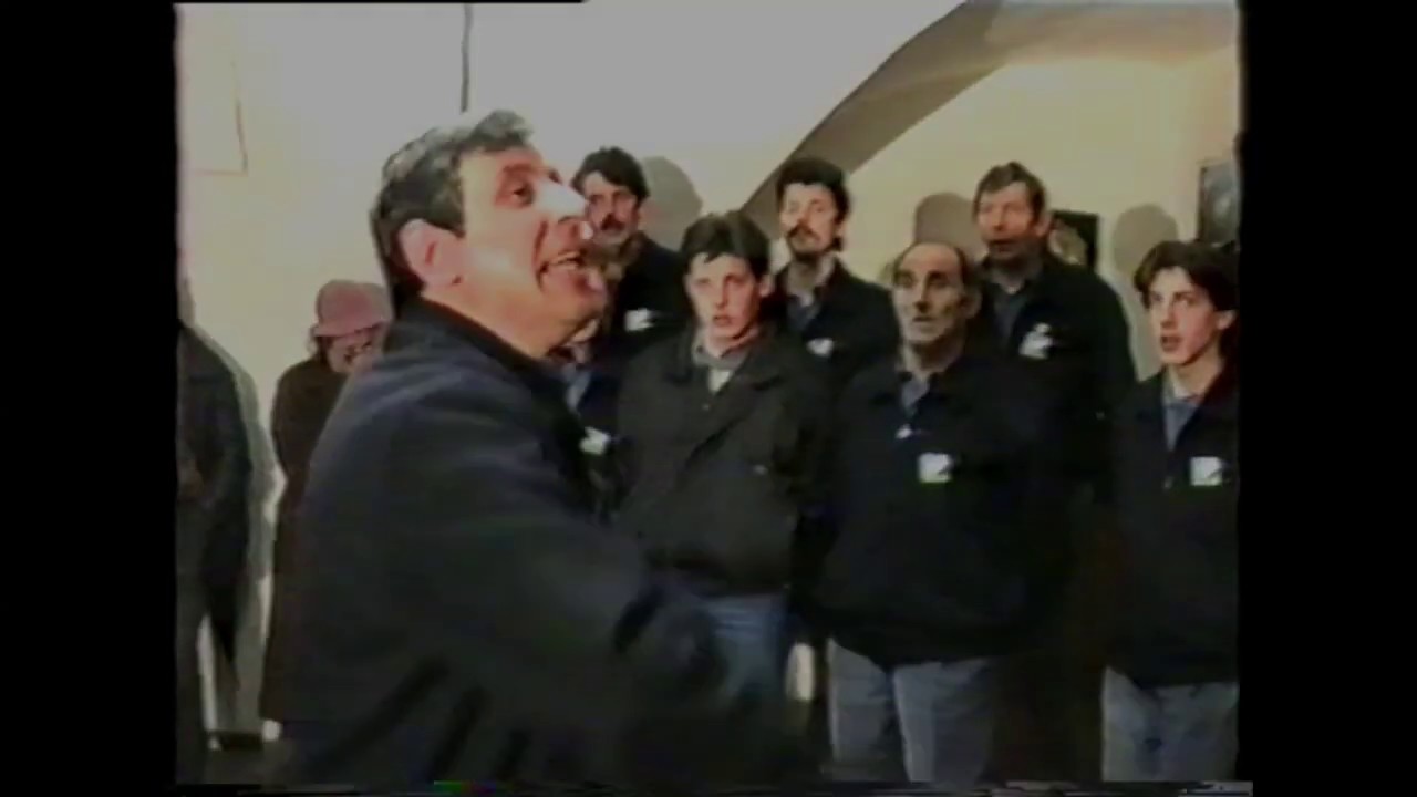 Sangue trentino (Andrea Mascagni) eseguita dal Coro Pasubio di Vallarsa (Trento)  1986