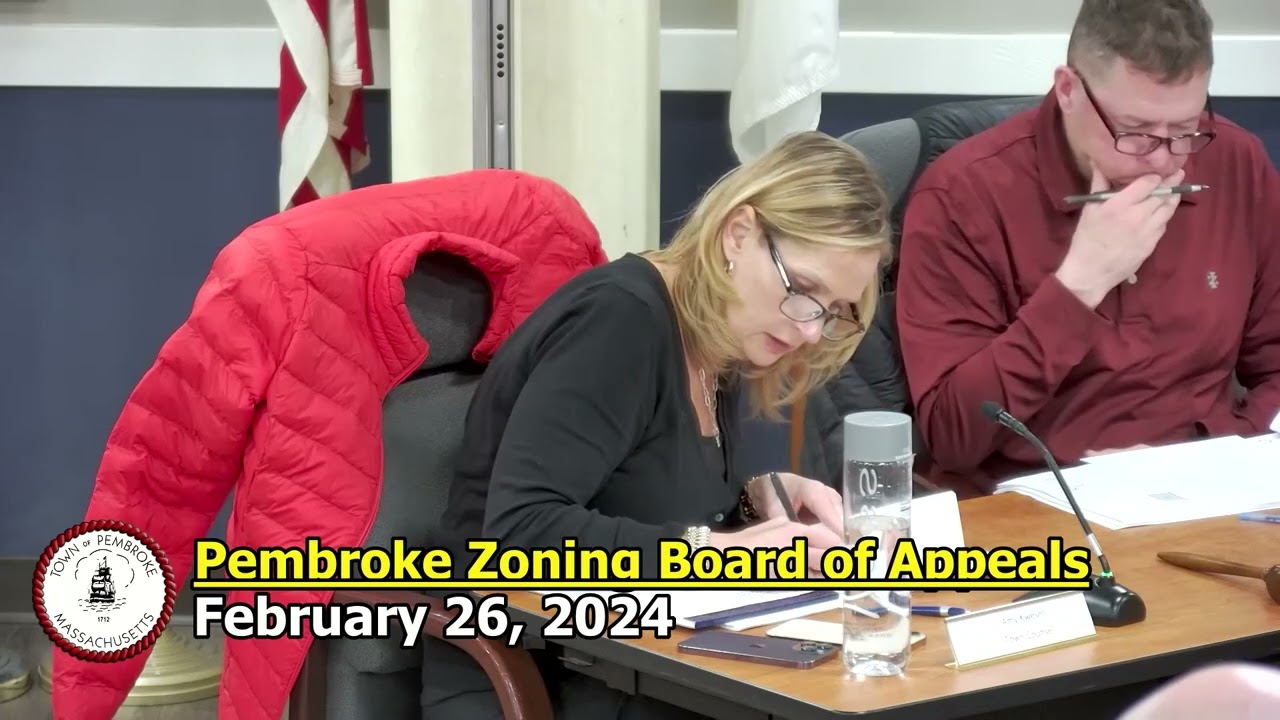 Pembroke Zoning Board of Appeals: 2/26/24
