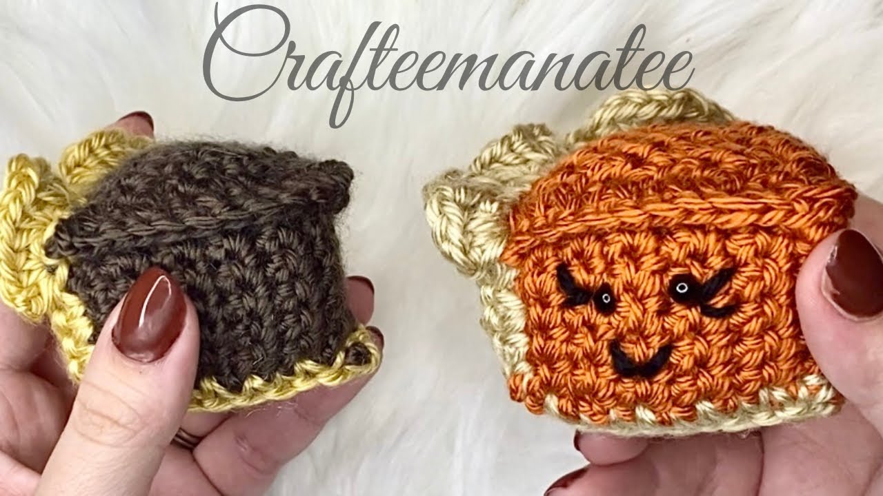 Crochet Pie Slice (No Sewing): Amigurumi Pattern Tutorial
