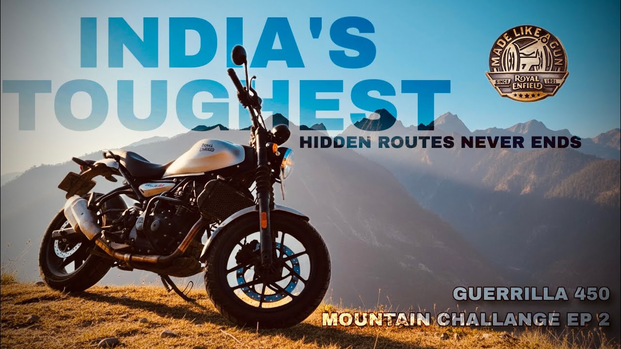 Guerrilla 450 Uttarakhand Hidden Routes on Bike | Guerrilla 450 Uttarakhand Ride EP 2