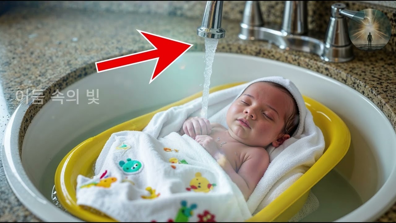 어머니가 아기를 흐르는 물 아래에 두었다… 그리고 그 이유를 알게 된 순간, 모두가 눈물을 흘렸다!