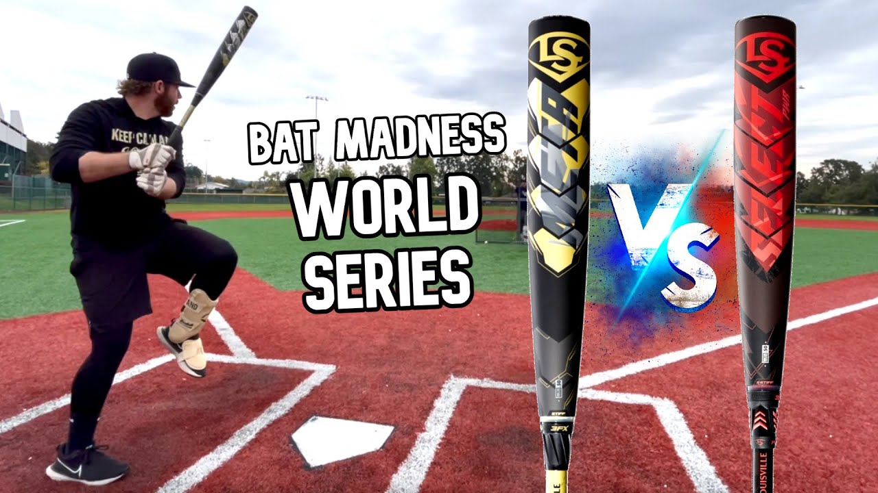Louisville Slugger META vs. Louisville Slugger SELECT PWR | BBCOR Bat Madness World Series Episode 1