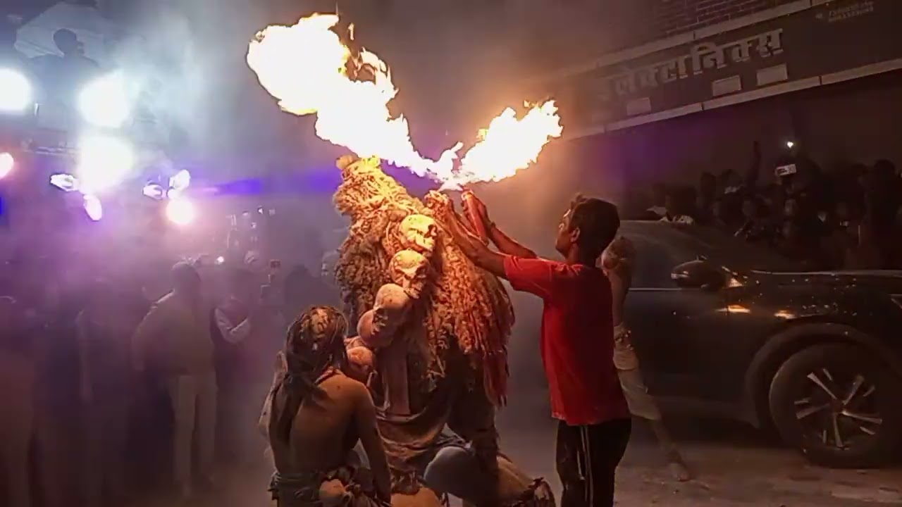 Navabganj Gazipur mein Saraswati Puja mein Bhavya vyavastha ke sath vidai hua Devi man ka