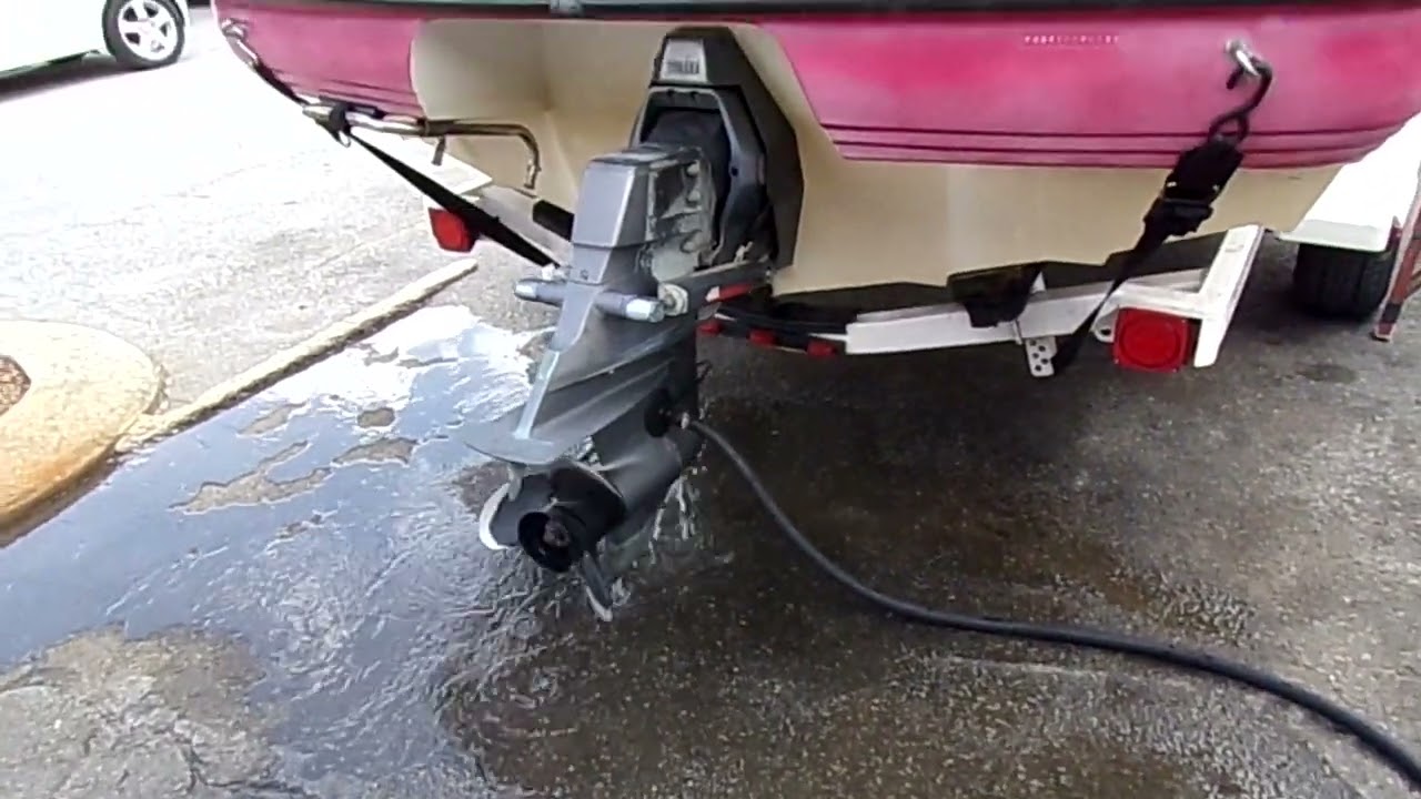 Chaparral Yamaha Sterndrive 4.3 V-6 Service, Final running video  4 29 25