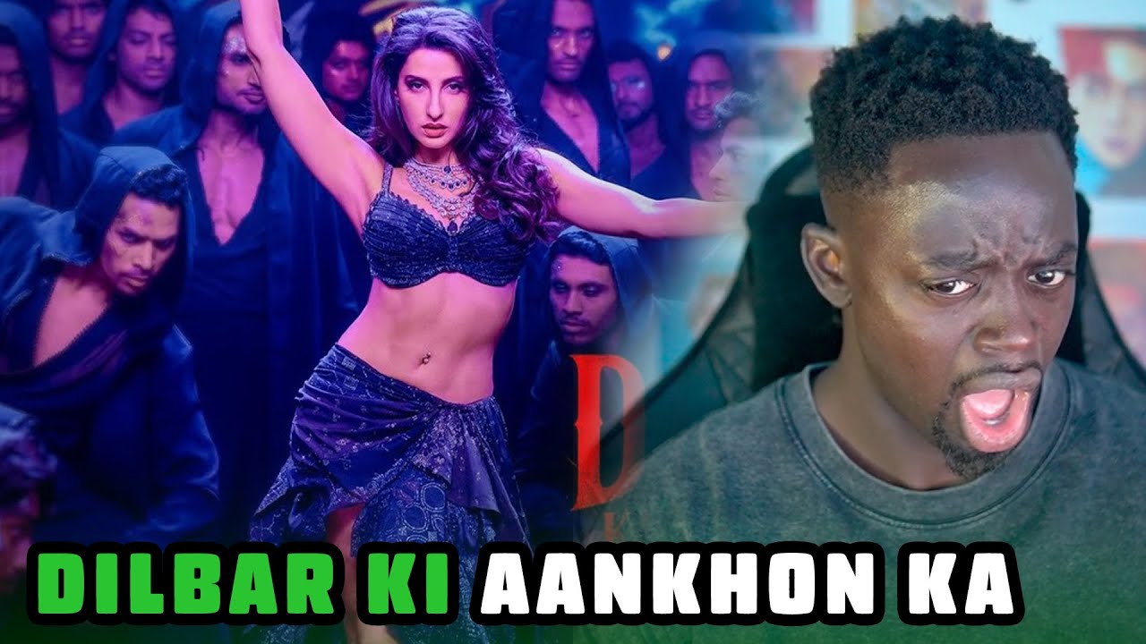 Dilbar Ki Aankhon Ka | Thamma | Nora F, Ayushmann K, Rashmika M | REACTION