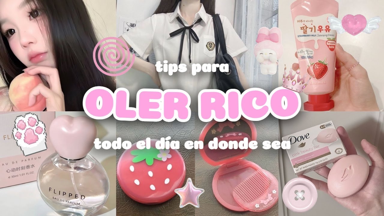 TIPS para OLER RICO todo el día donde sea *escuela, universidad, trabajo*🧸✨ | SOFTLY