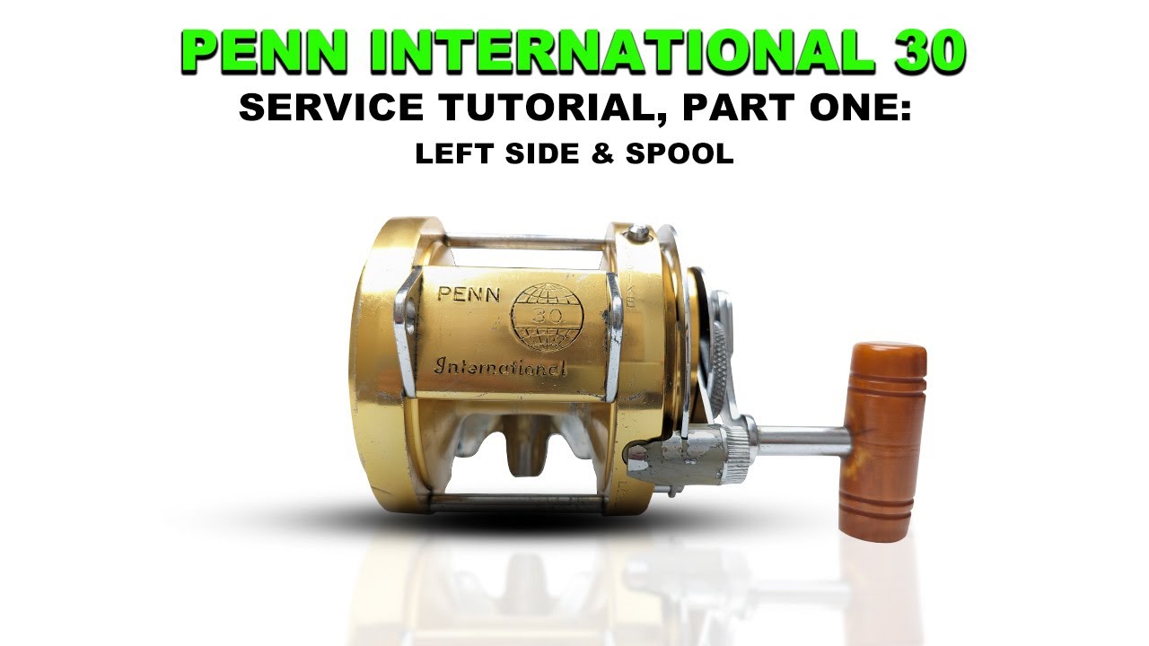 Penn International 30 - How To Service - Part 1