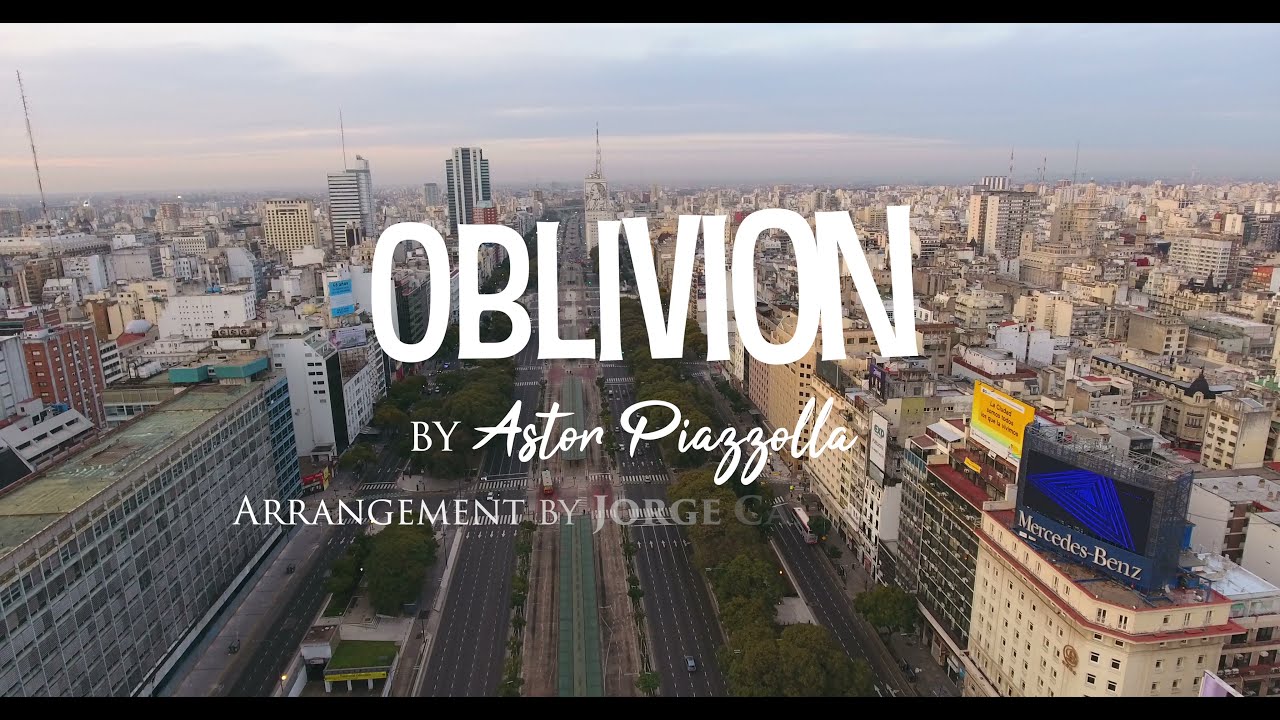 Piazzolla's OBLIVION - Anna Maria Mendieta, harp. Tango Del Cielo Album