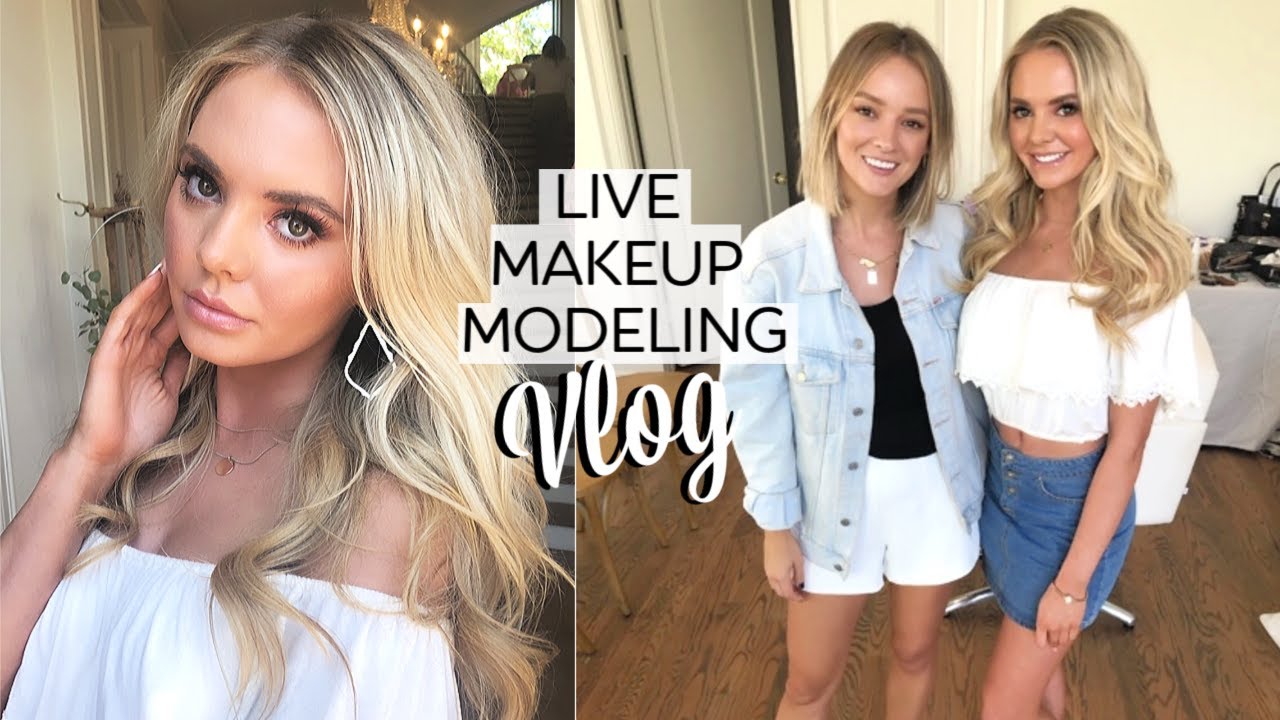 Makeup Modeling at Emma Chen Artistry Makeup & Hair class with Adorne Artistry