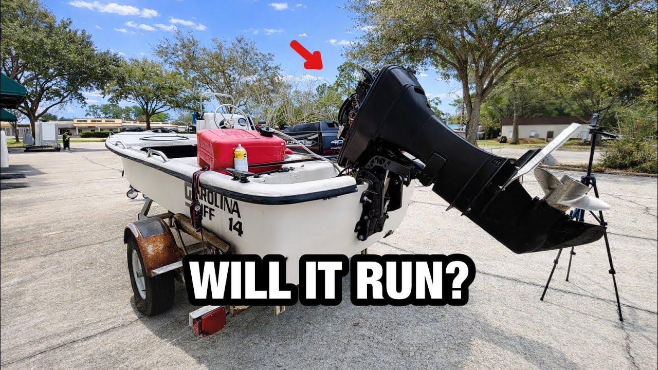 PROJECT SKIFF - CAROLINA SKIFF 14 (will it run?)