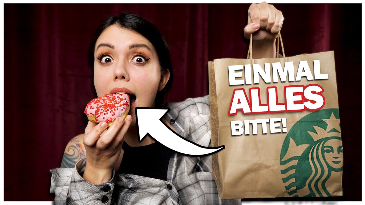 Ich teste Torten und Gebäcke von STARBUCKS!