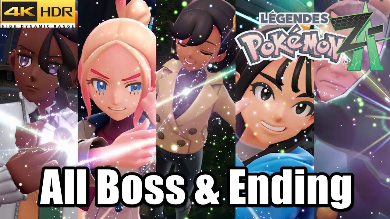 Pokemon Legends ZA | All Boss & Ending 4K HDR