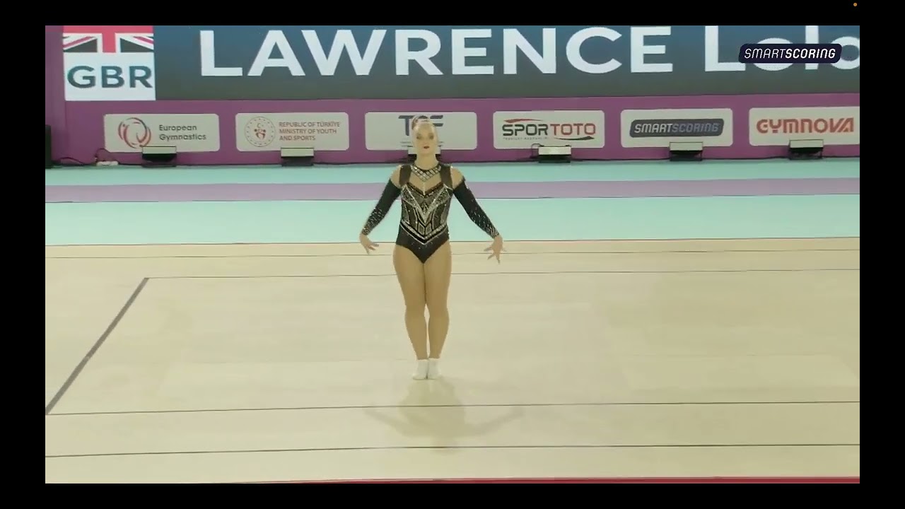 LAWRENCE Lola (GBR) - Finals IW : 2023 European Championships in Aerobic Gymnastics