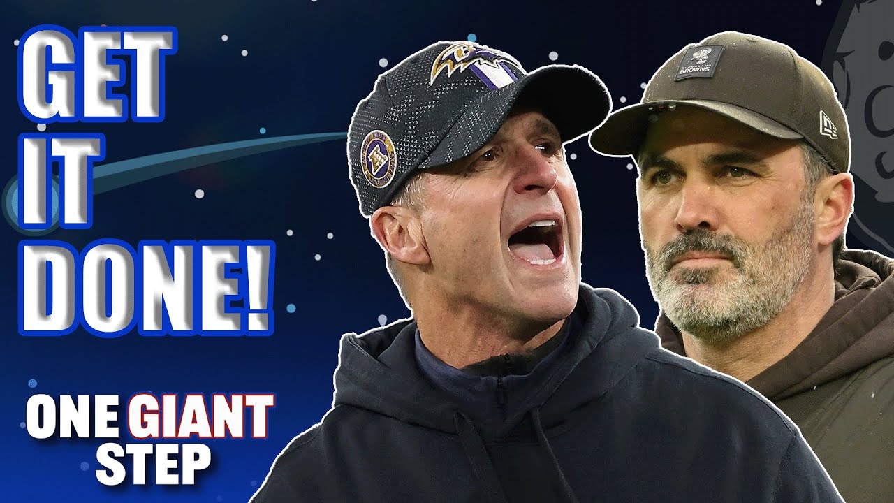 Harbaugh or Stefanski?! Why The Giants Head Coach Hire Would Change EVERYTHING | One Giant Step