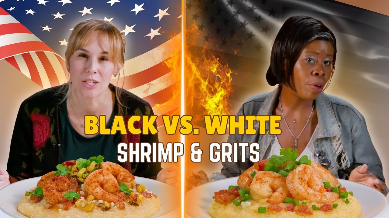 Aunt vs Auntie: We Try Each Other's Shrimp & Grits ⎸ Taste Wars