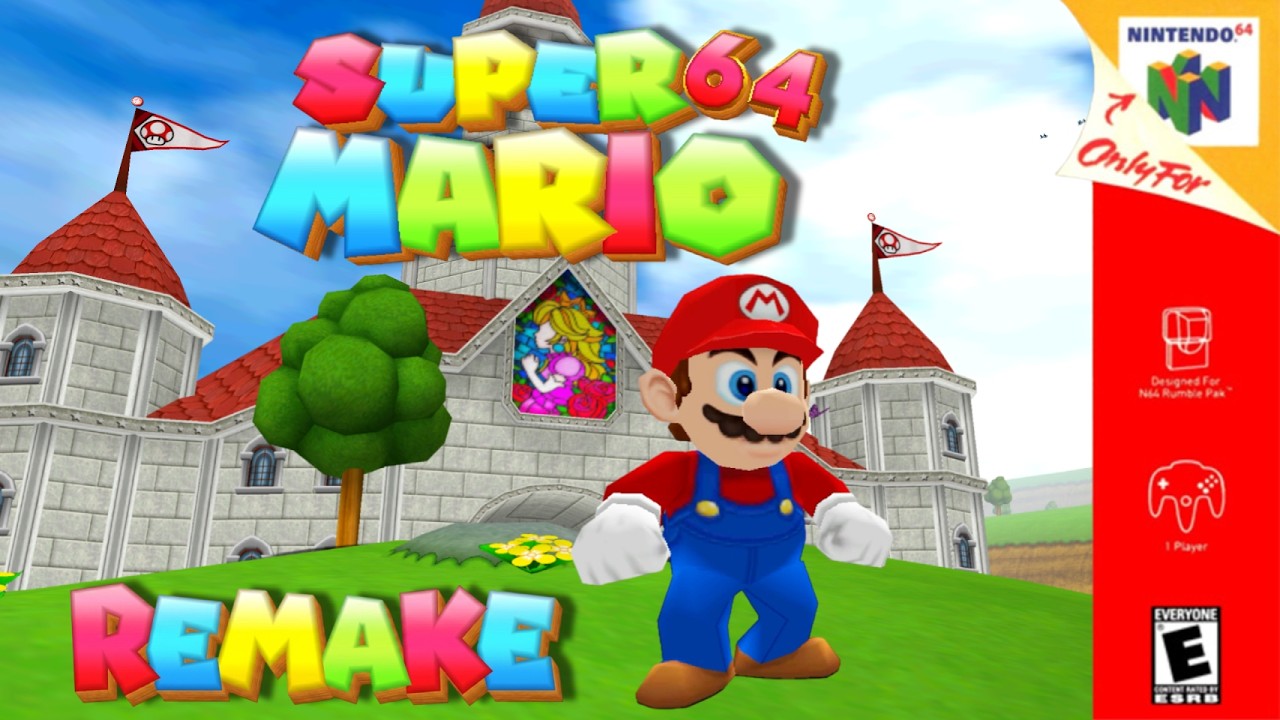 64Modder's Bob-omb Battlefield Remake 2.0 - Super Mario 64 Hack [N4]
