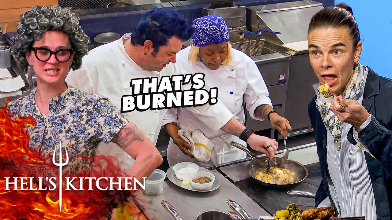 Chefs Only Get $100 for the Budget Challenge as Gladys Makes a Surprise Visit | Hell's Kitchen