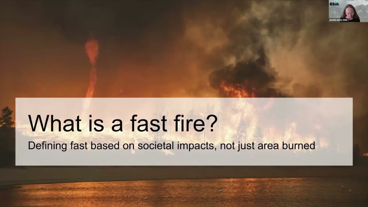 Cascadia Wildfire Webinar: &ldquo;The Fastest & Most Destructive Fires in the US