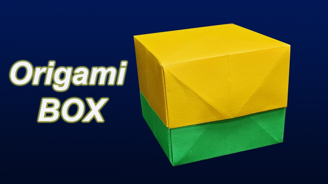 No Scissors, No Glue&mdash;Just Fold This Paper Box