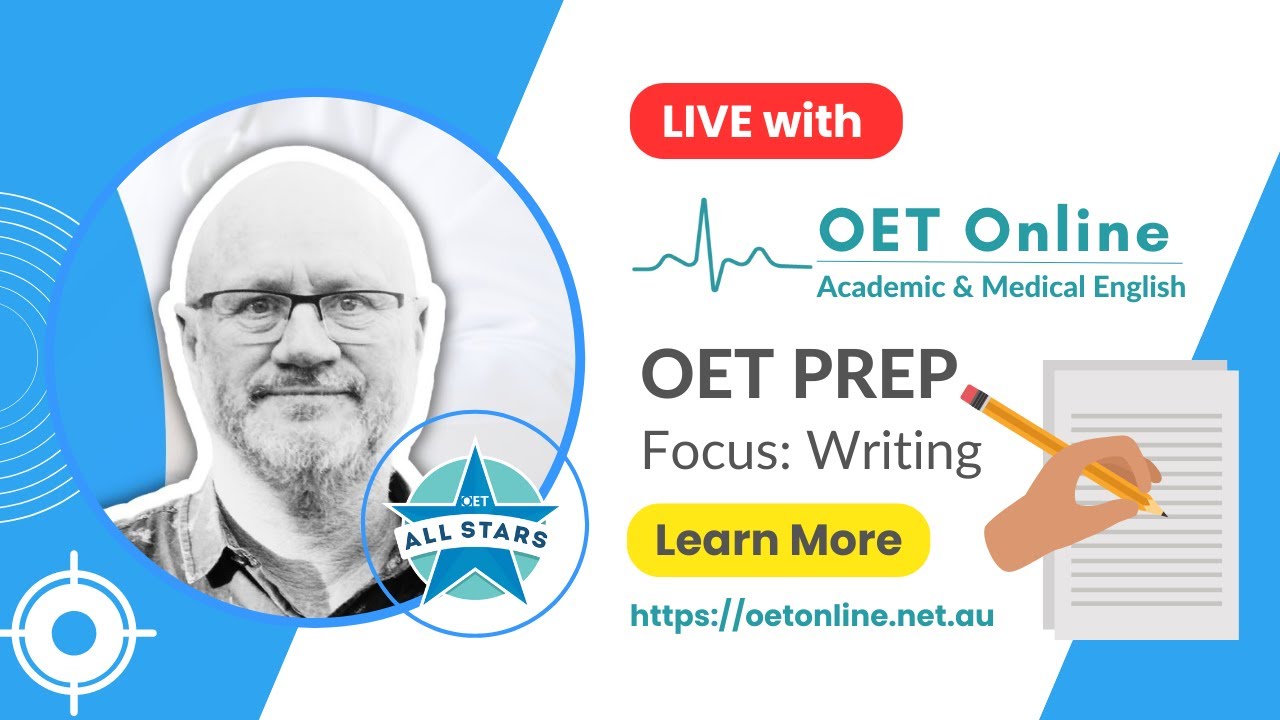 Prep Hour with Steve | OET Writing Q&A