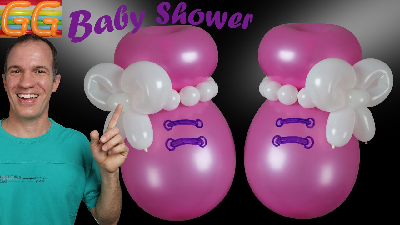 Como hacer zapatitos de bebe - decoracion para baby shower - ideas para baby shower niña o niño