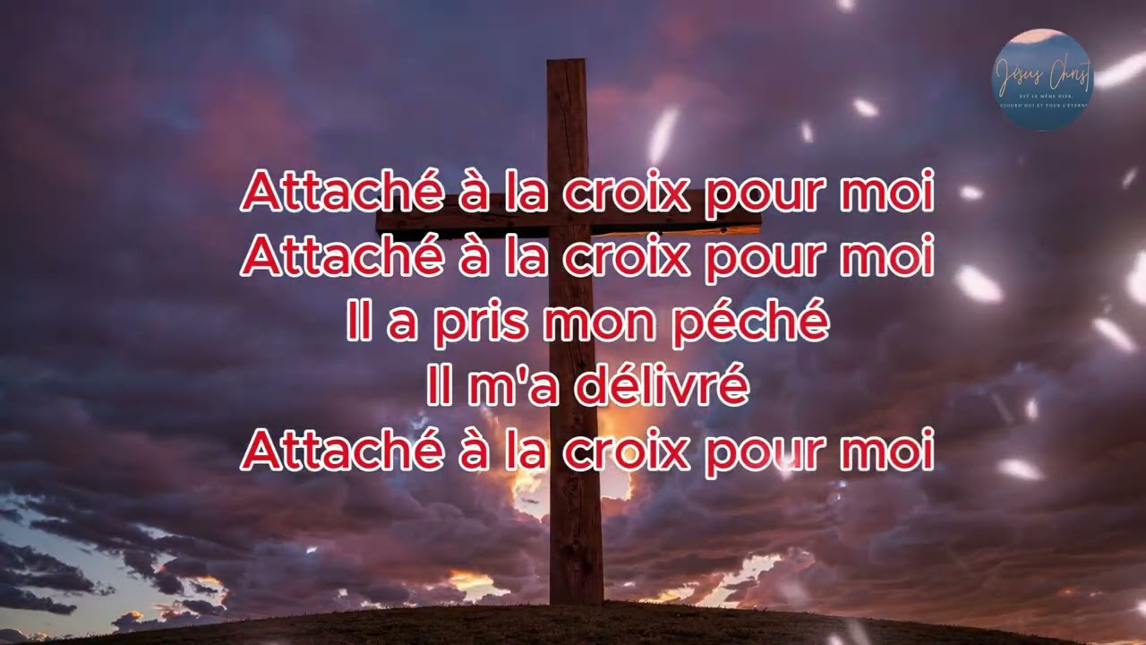 Attaché à la croix pour moi