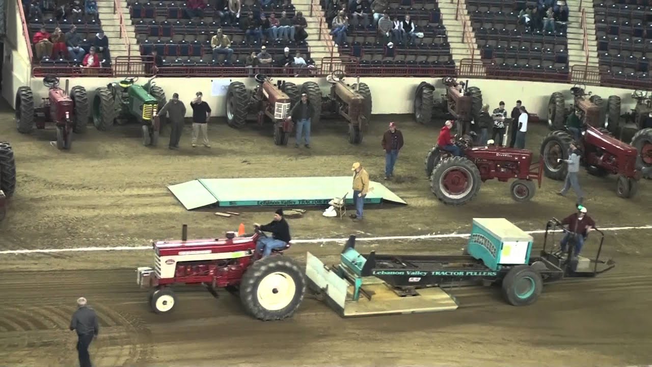 Large Antique Tractor Pull at PA Farm Show 2012 2 of 4