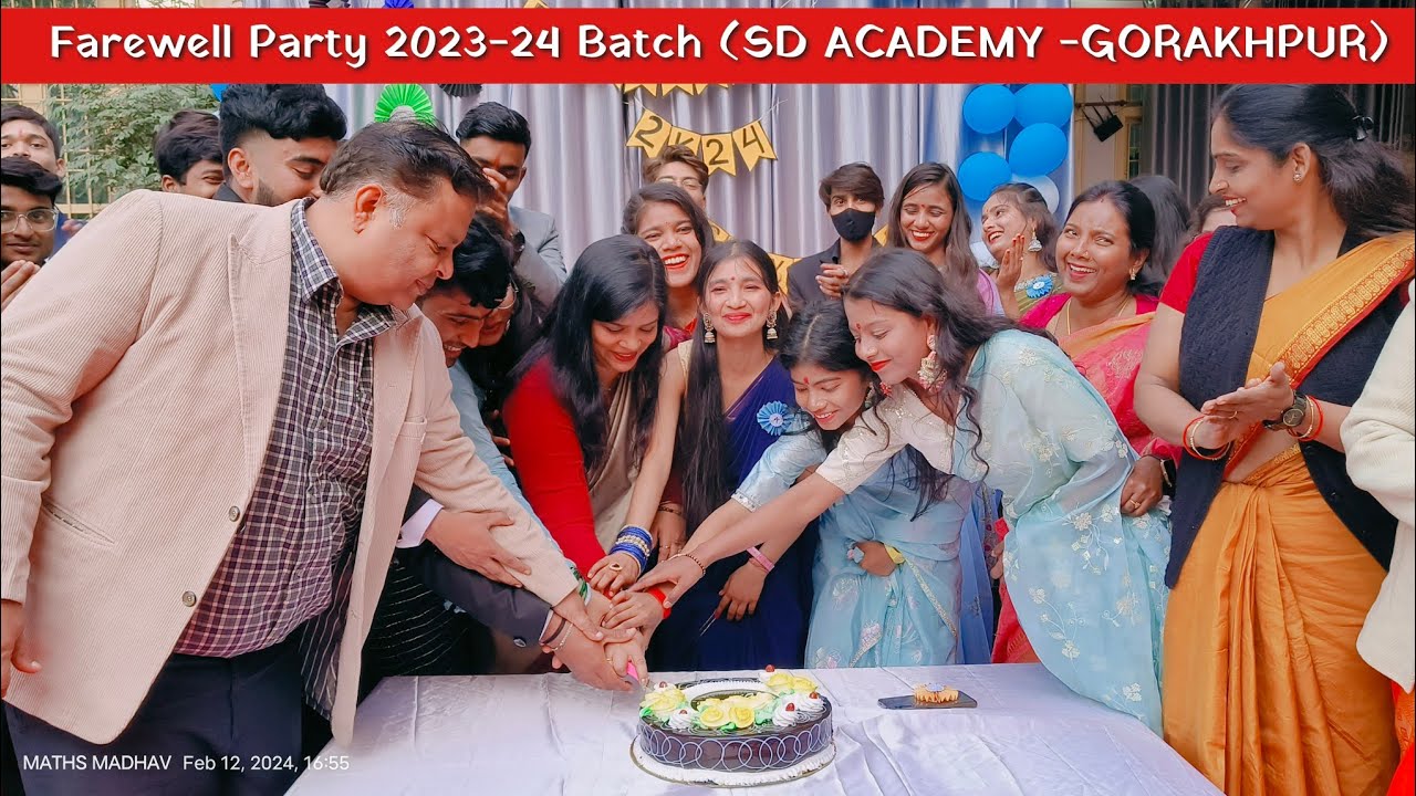 Farewell party 2023-24 Batch II SD ACADEMY -GORAKHPUR