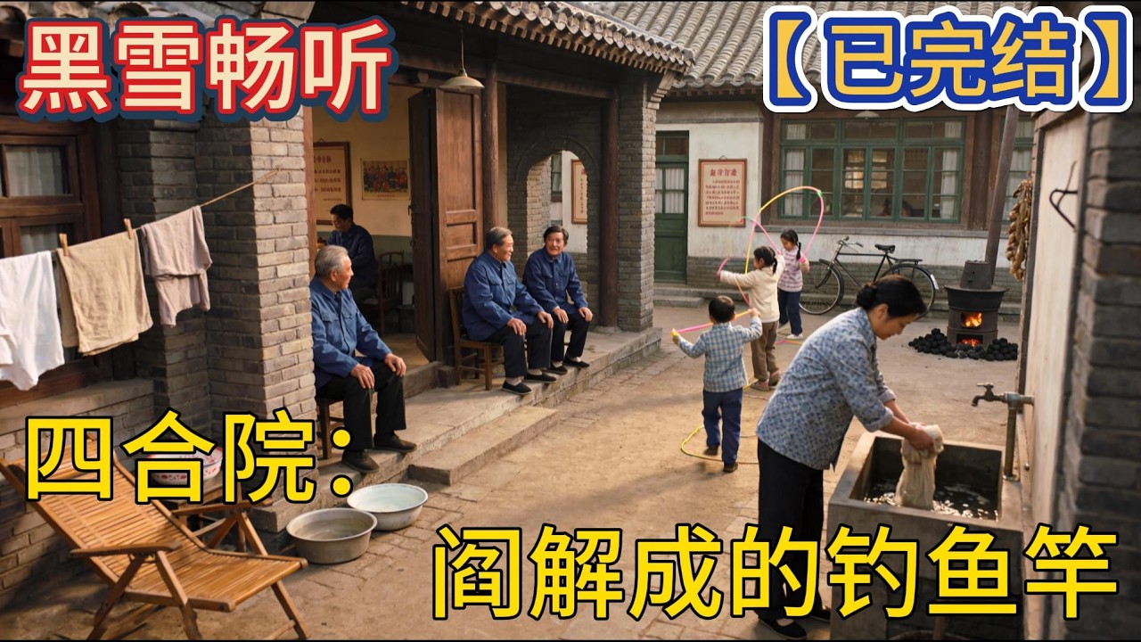 【已完结】🔥《四合院：阎解成的钓鱼竿》 🔥#穿越 #系统 #钓鱼 #四合院 #爽文 #热血 #一口气看完 #有声小说
