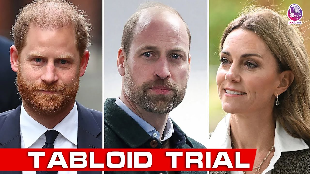 Prince Harry Names Prince William and Kate Middleton in Court Statement During Tabloid Trial.