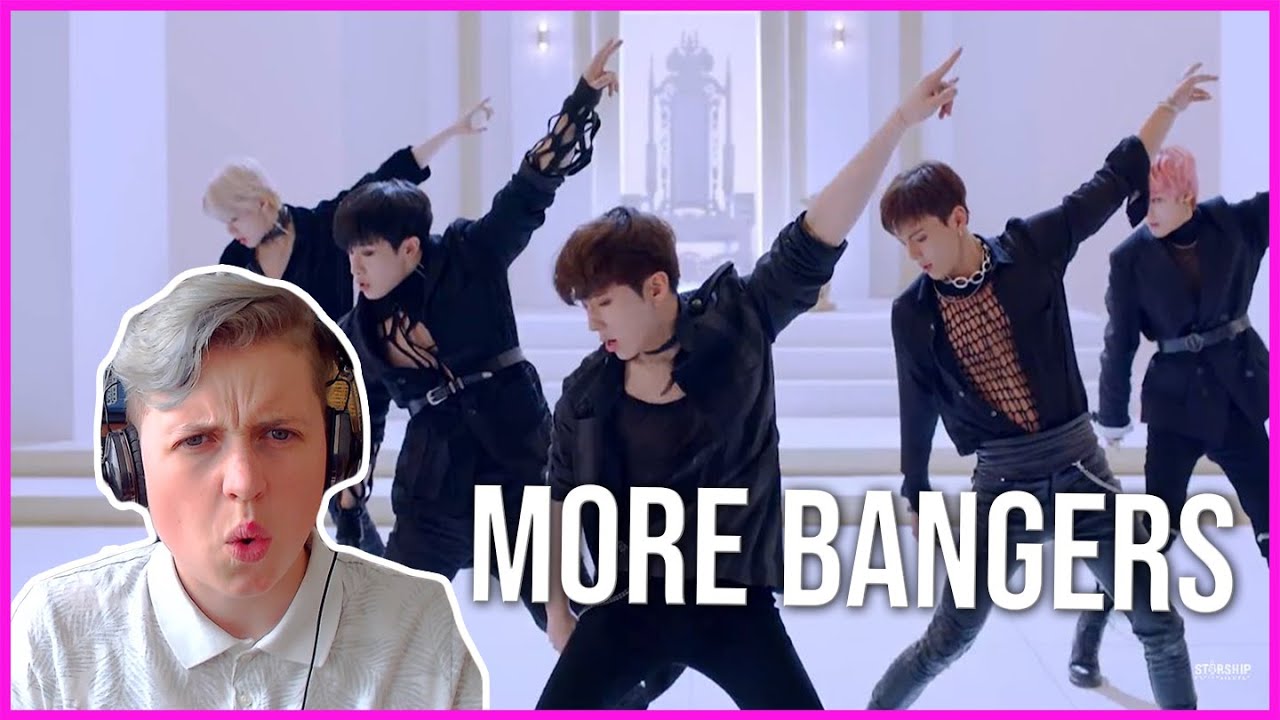 REACTION to MONSTA X - SHOOT OUT, BEAUTIFUL & JEALOUSY MVs