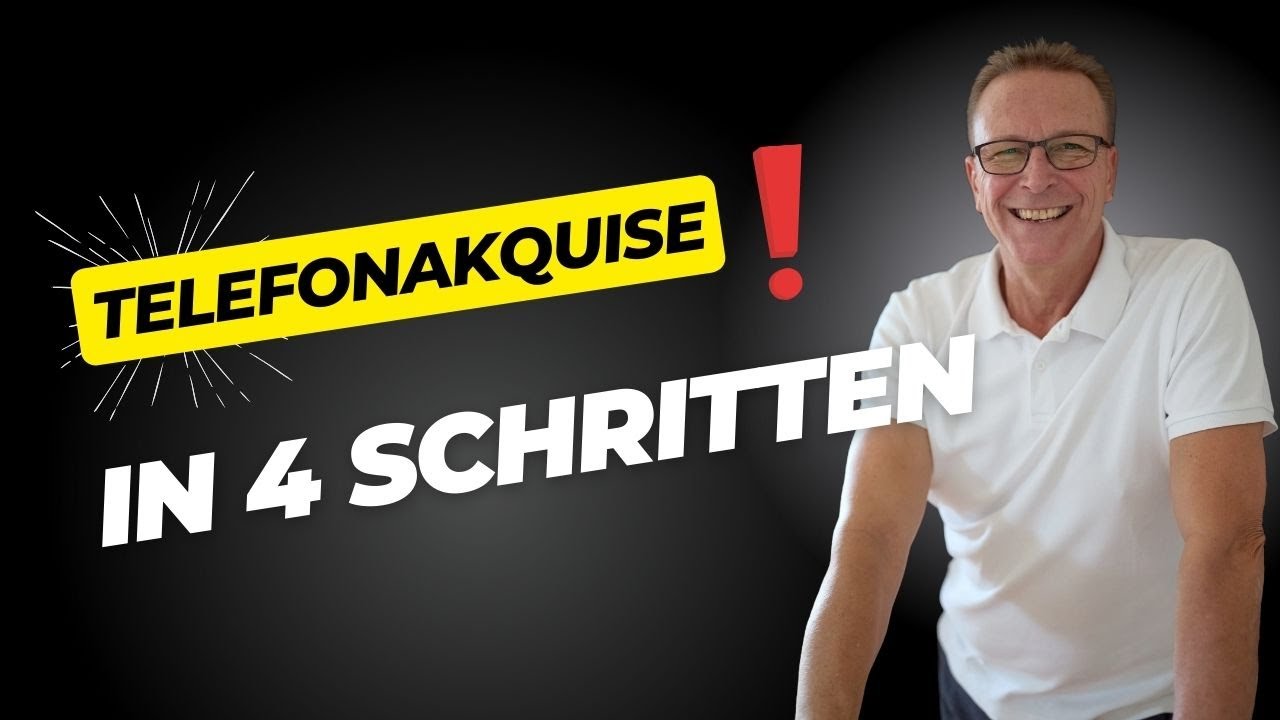 Kaltakquise am Telefon - so öffnest du deinen Gesprächspartner [in 4 Schritten]